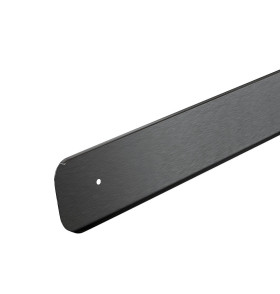 Планка для столешницы торцевая универсальная (R9), цвет: МатЧерный