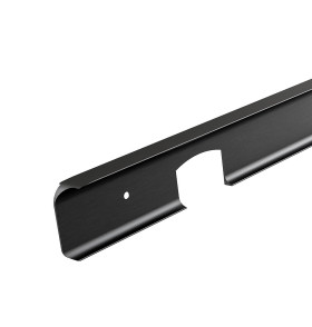 Планка для столешницы угловая (R9), цвет: МатЧерный