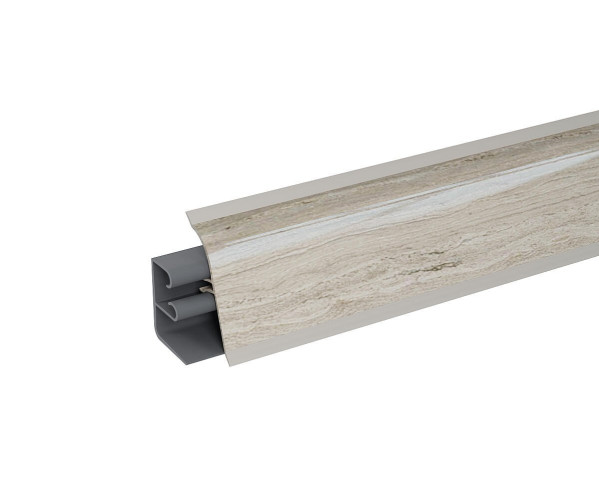 Плинтус для столешницы АР-740 | Песчаный камень глянец, Влагостойкий