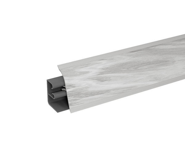Плинтус для столешницы АР-740, Снежный мрамор, влагостойкий
