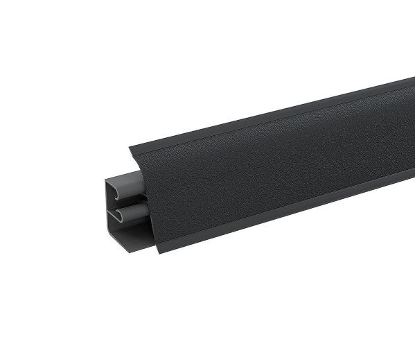 Плинтус для столешницы АР-740 | Пластик, Черный