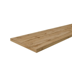 Столешница Hard-38 кромка с 4-х сторон Прямая, цвет: Дуб натуральный