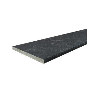 Столешница Hard-38U Прямая (упак.), цвет: Кварцит Неро