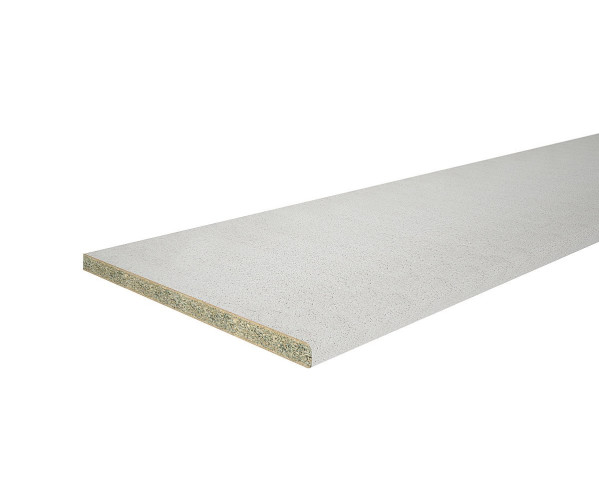 Столешница Hard-38U Прямая (упак.) | Влагостойкая ДСП, Светло-серый