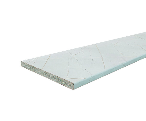 Столешница Hard-38U Прямая (упак.) | Пирит светлый, Влагостойкая ДСП