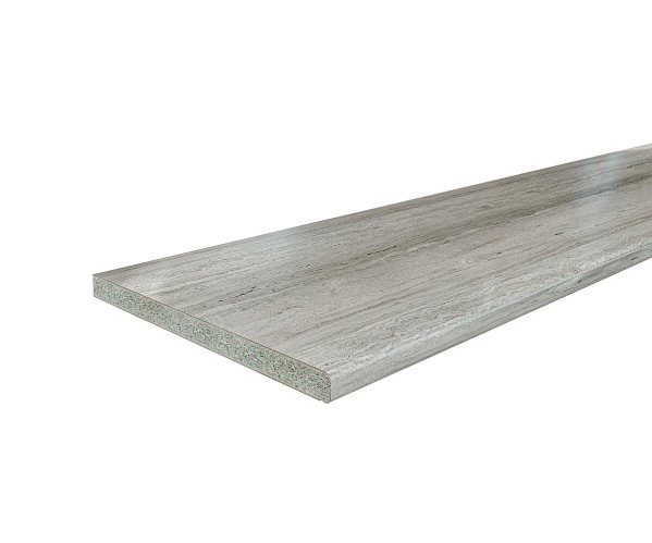 Столешница Hard-38U Прямая (упак.) | Песчаный камень глянец, 38 мм