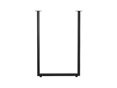 Подстолье Лофт П-образное регулируемое, цвет: Черный муар