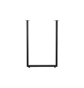 Подстолье Лофт П-образное регулируемое, цвет: Черный муар