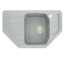 Мойка врезная Vivat 794919 1Ч2К, цвет: Серый