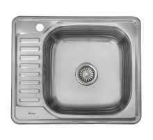 Мойка врезная 584818/0,8 1Ч1К (правая), цвет: Глянец