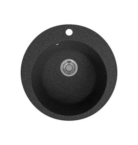 Мойка врезная Vivat 4718 1Ч, цвет: МатЧерный