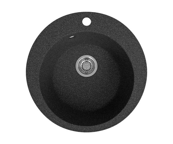 Мойка врезная Vivat 4718 1Ч | Искусственный камень, МатЧерный