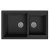 Мойка врезная Vivat 765020 2Ч, МатЧерный, характеристики