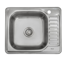 Мойка врезная 584818/0,8 1Ч1К (левая), цвет: Глянец