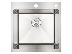 Мойка врезная 484820/0,8 1Ч, цвет: Сатин