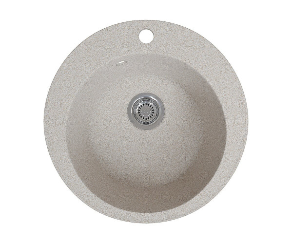 Мойка врезная Vivat 4718 1Ч | Искусственный камень, МатБежевый