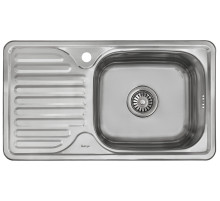 Мойка врезная 764218/0,6 1Ч1К (правая), цвет: Глянец