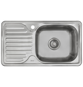 Мойка врезная 764218/0,6 1Ч1К (правая), цвет: Глянец