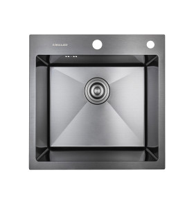 Мойка врезная 484820/0,8 1Ч, цвет: Графит