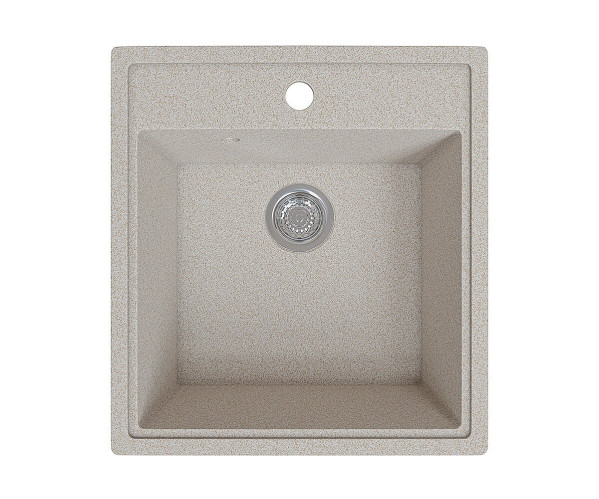 Мойка врезная Vivat 465021 1Ч, МатБежевый