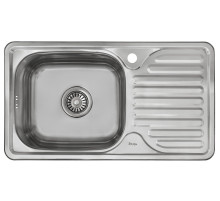 Мойка врезная 764218/0,6 1Ч1К (левая), цвет: Глянец