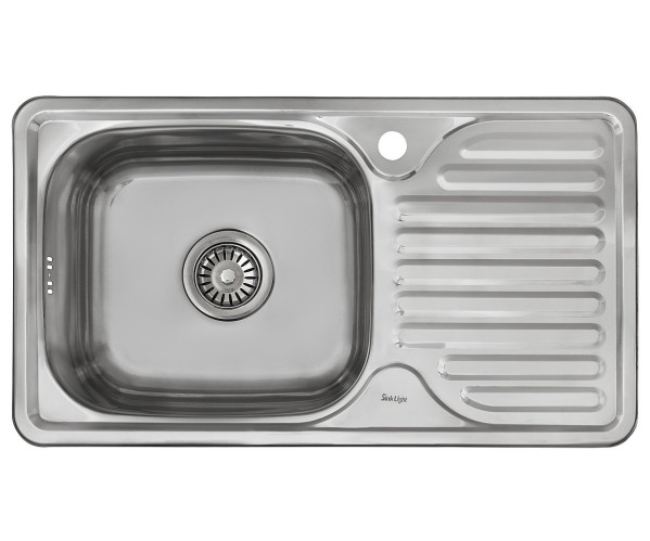 Мойка врезная 764218/0,6 1Ч1К (левая) | Глянец, характеристики