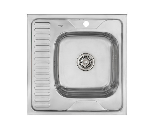 Мойка накладная 606016/0,6 1Ч1К (правая), Глянец, характеристики