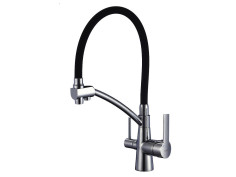 Смеситель для кухни 440/221 2Р, цвет: Черный сатин