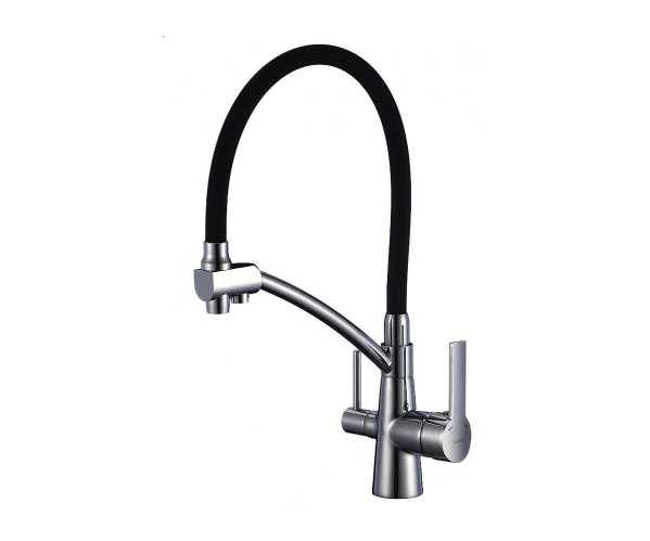 Смеситель для кухни 440/221 2Р, Черный сатин, характеристики