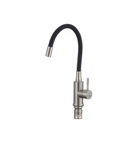 Смеситель для кухни 345/215 1Р, цвет: Черный сатин