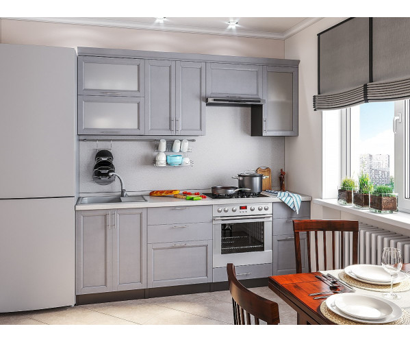 Смеситель для кухни 210/240 1Р, Серый, характеристики