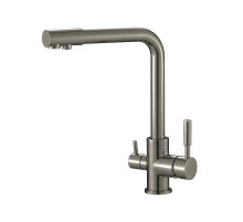 Смеситель для кухни 342/230 2Р, цвет: Сатин