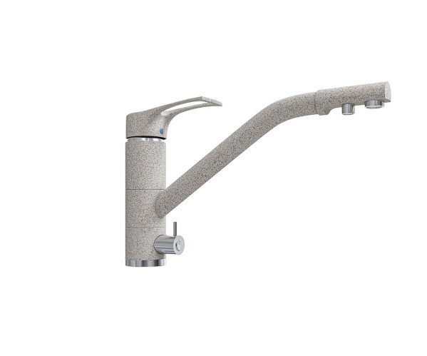 Смеситель для кухни 205/235 2Р | МатБежевый, характеристики