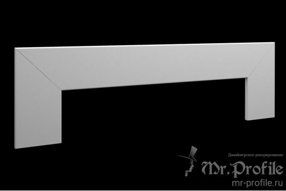 Наличник из МДФ модель Н-1 | Грунт