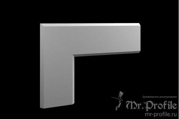 Наличник из МДФ модель Н-6 | Грунт