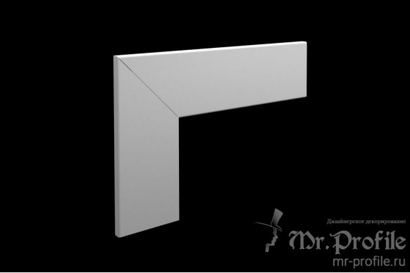 Наличник из МДФ модель Н-1 | Грунт