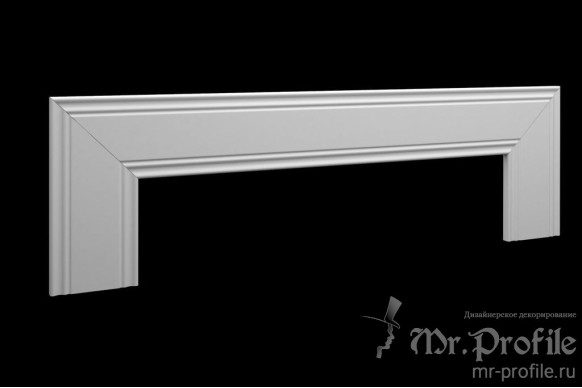 Наличник из МДФ модель Н-4 | Грунт