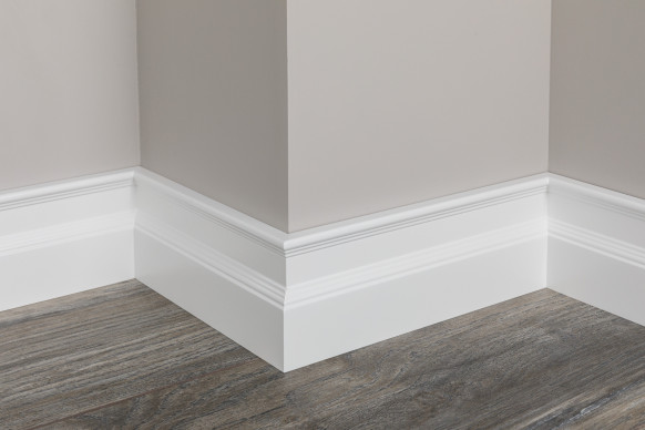 Плинтус из МДФ модель П-9 | Грунт