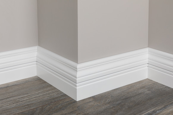 Плинтус из МДФ модель П-4 | Грунт