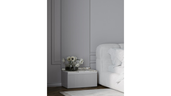 Рифленая эмалированная стеновая панель