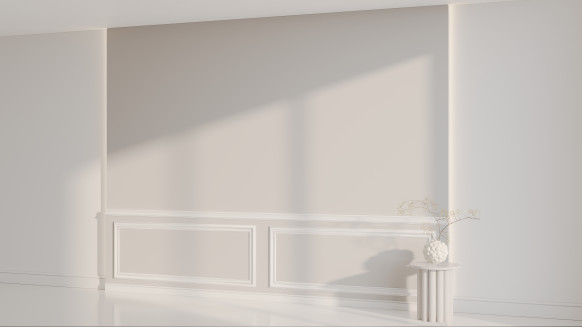 Филенчатая эмалированная стеновая панель