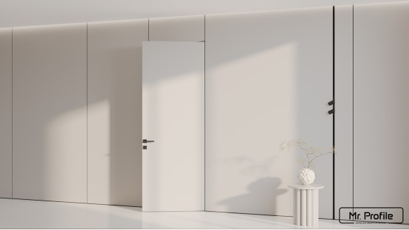 Гладкая эмалированная стеновая панель