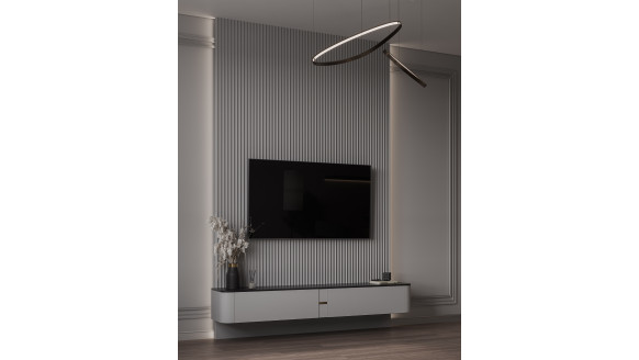 Рифленая эмалированная стеновая панель