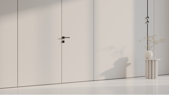 Гладкая эмалированная стеновая панель