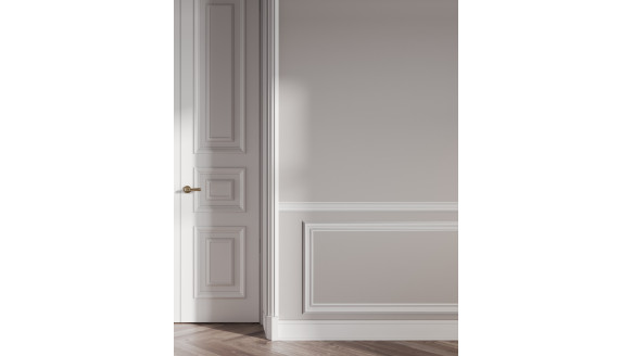 Филенчатая эмалированная стеновая панель