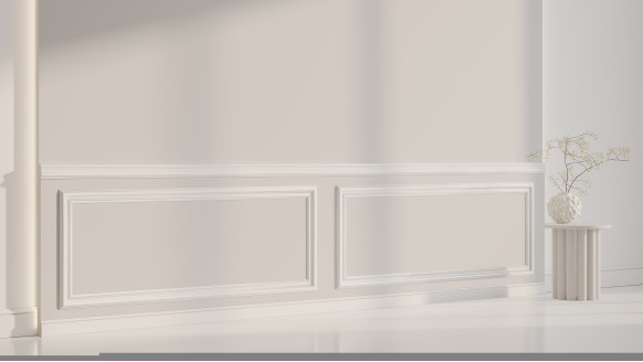 Филенчатая эмалированная стеновая панель