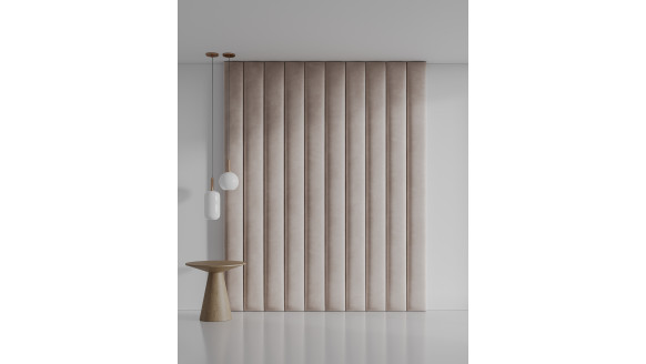 Мягкая стеновая панель Узкие полосы