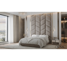 Мягкая стеновая панель Асимметричные колосья