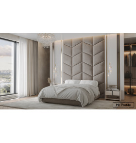 Мягкая стеновая панель Колосья