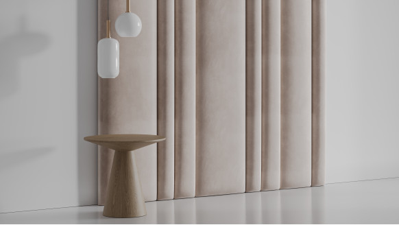 Мягкая стеновая панель Микс полос